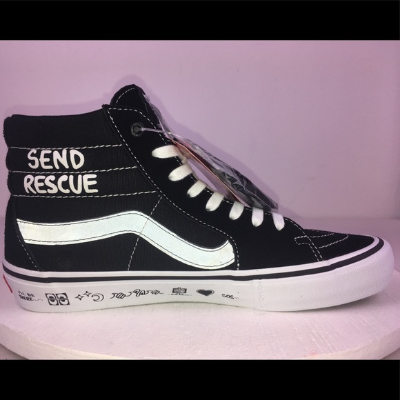Vans x CULT Sk8-Hi Pro Cruel World Reflective 9.5 - Picture 3 of 8